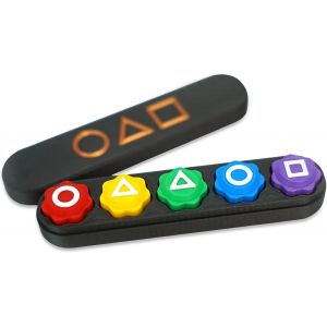 ERYI-Jeu Traditionnel Coréen, Gonggi Jack Stone Pebbles Set ¿ Jouet Éducatif Classique Pour Enfants, Activité Familiale, Portable Et Durable, Pour Tous Les Âges (A) - Neuf