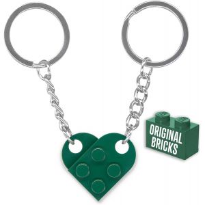 Kal-Porte-Cl&eacute;s Pour Couples Originaux | Briques Authentiques | Cr&eacute;maill&egrave;re Nouvelle Maison | Briques De Construction Originales | Id&eacute;e Saint Valentin Anniversaire Voiture Puzzle - Neuf
