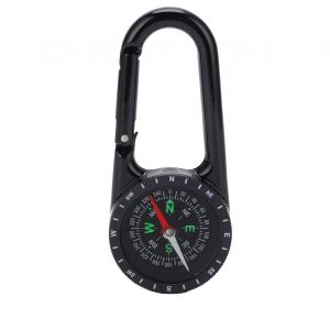 Boussole De RandonnéE, Petit Outil De Camping En Plein Air Multifonctionnel Portable En MéTal Pour Voyager - Neuf