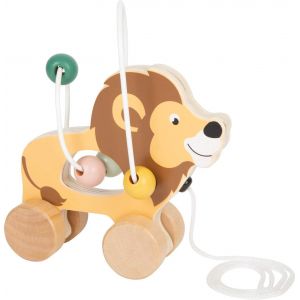 ERYI-11705 Lion À Tirer Avec Circuit De Motricité Safari, À Partir De 12 Mois - Neuf