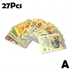 Cartes Pokemon Metal Or Argent Cartes Pokemon Version Anglaise Dresseur Pikachu - Neuf