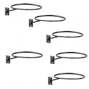 Support Mural De Rangement Pour Ballons De Sport Pour Basket-Ball,Football,Volley-Ball,Football - Paquet De 6 - Neuf
