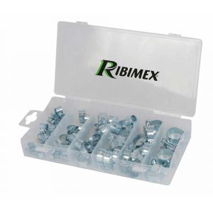 Lot 56 colliers &agrave; durites en coffret dimensions mixtes - Neuf