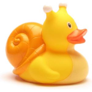 KALANKA-Canard de bain en forme d'escargot - Longueur : 7 cm - Neuf