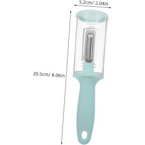 &Eacute;plucheur De Peau Couteau Office Enlever Les &Eacute;cailles De Poisson Gadgets Fruit De L&eacute;gumes De Cuisine Creuser Des Patates Douces Dissolvant D'&eacute;pis De Ma&iuml;s Sky-Blue En Plastique - Neuf