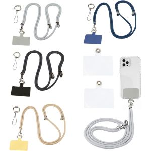 Maa-Lot De 4 Cordons Universels Pour Téléphone Portable, Sangle De Cou Réglable, Antivol Avec 6 Languettes D'attache Et 8 Anneaux À Ressort - Neuf