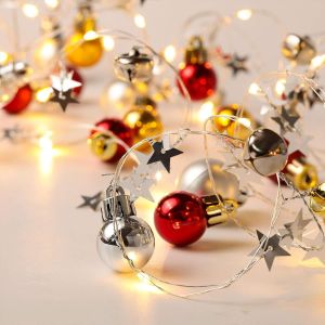 LED d&eacute;corative de No&euml;l en fil de lampe Sph&eacute;rique LED lampe Fil de l - Neuf