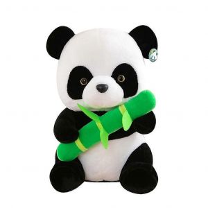 12/16 Mignon Panda Peluche Jouet Bambou-Panda Poup&eacute;e Peluche Animal Jouet Enfants Cadeau - Neuf