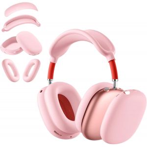 LORANKA-Coque en silicone 4 en 1 pour &eacute;couteurs AirPods Max, coussinets anti-rayures/oreillettes/bandeau/coussinet de bandeau Max pour AirPod Max, accessoires de protection en silicone pour Apple Air - Neuf