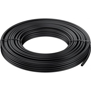 KALANKA-15 m Tubing d'irrigation goutte &agrave; goutte, 4-6 mm Tuyau de distribution pour syst&egrave;me d'irrigation, Ligne en PE Micro noir, Rouleau pour arrosage de jardin, Pi&egrave;ce d'irrigation - Neuf