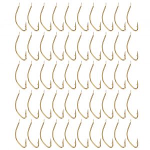 Lot De 5 Hamecons De Peche Durables En Acier A Haute Teneur En Carbone Avec Ardillon Pointu, Outil De Peche Compact - Neuf