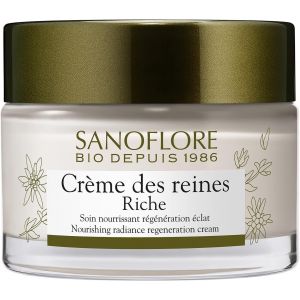 Checarzhn--No1-Crème Des Reines Riche Vi , Crème Anti-Âge Nourrissante Régénération Éclat, Peau Sèche À Très Sèche, Certifié Bio, 50 Ml - Neuf