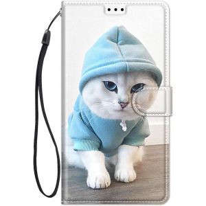 (Style 6)Chooseu Coque Pour Huawei P Smart 2019 En Cuir Avec Rabat En Silicone Antichoc Et Fonction Support Folio, Motif Élégant Pour Filles Et Femmes - Papillon Doré - Neuf