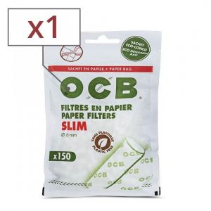 1 Sachet De 150 Filtres Ocb Papier Slim - Neuf