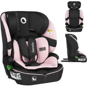 Nouvelhorizonstore-Lionelo Lo-Billy I-Size Si&egrave;ge Auto B&eacute;b&eacute;, 76 &Agrave; 150 Cm De 15 Mois &Agrave; 12 Ans Environ, Installation Isofix Ou Ceinture De Voiture, Appui-T&ecirc;te R&eacute;glable, Protection Lat&eacute;rale Norme R129 (P - Neuf
