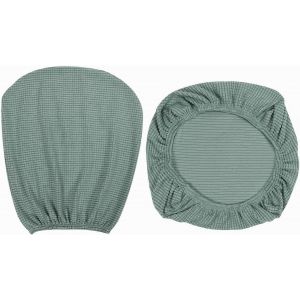 1 Ensemble De Housses De Chaise Et De Dossier En Spandex Extensible Doux Et Housses De Dossier Lavable Bureau Salle À Manger Bar Mariage Partie - Neuf