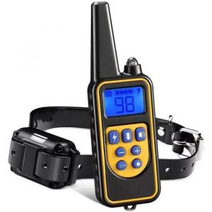 Collier Anti-Aboiement, Collier Chien-Contr&ocirc;le, Collier De Dressage Pour Chiens Rechargeable Et &Eacute;tanche Avec, Collier Dressage Ch378 - Neuf