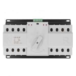 XYONG Commutateur de transfert automatique double alimentation 4P CB, commutateur de commutation de generateur double alimentation AC 400 V 63 A - Neuf