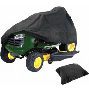 Housse de protection imperméable pour tondeuse autoportée (245 x 50 x 140 cm) - Protection UV - pour tracteur de jardin - Neuf