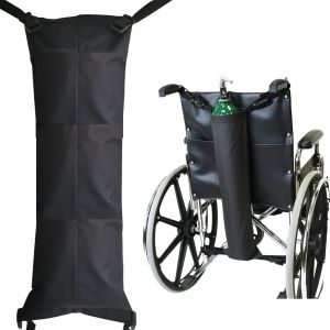 Bouteille D'oxygène Sac, Dos En Fauteuil Roulant Sac Portable En Fauteuil Roulant Suspendu Sac Imperméable À L'oxygène De La Bouteille Réservoir De Stockage De Sac De Voyage - Neuf