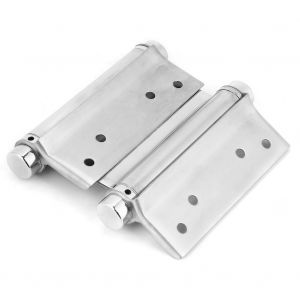 Charniere de porte a ressort a double action en acier inoxydable de 5 pouces - Neuf