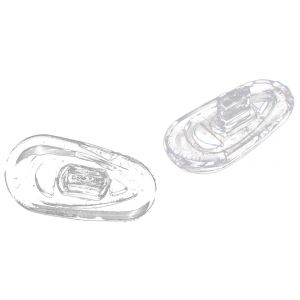 25 Paires De Lunettes En Silicone Plaquettes De Nez Ovale Push On - Neuf