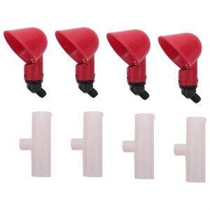 Abreuvoirs Pour Poulet,Raccords En T Pour Abreuvoir Pour Poulet,Abreuvoir Automatique Pour Canards De Poulet - Neuf