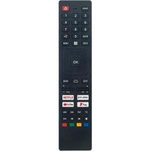 VornixorSarlshop-Nouveau SHWRMC0137N T&eacute;l&eacute;commande de Remplacement pour Sharp Aquos TV 50EQ3EA 50EQ4EA 50EQ6EA 50EQ7EA 55EQ3EA 55EQ4EA 55EQ6EA 55EQ7EA 65EQ3EA 65EQ4EA 65EQ6EA 65EQ7EA 75EQ3EA 75EQ4EA 7 - Neuf