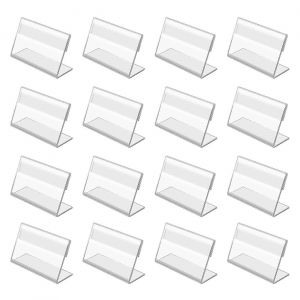 Lot De 50 Mini Presentoirs En Acrylique Pour Cartes De Visite, Pour Bureau, Supermarche, Hotel - Neuf