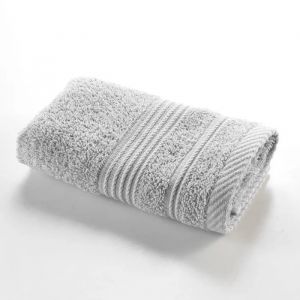 Serviette De Toilette Invite 30 X 50 Cm Tendresse Gris - Neuf