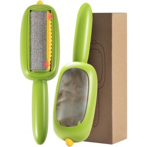 MEVRONISSHOP-1 pi&egrave;ce Rouleau Anti-Bouloches r&eacute;utilisable, Brosse &agrave; Peluches, Outil Lavable pour enlever Les Poils d'animaux sur v&ecirc;tements et Meubles (Vert) - Neuf