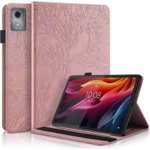 NAERYUT-Coque Pour Lenovo Tab K11 Plus/M11 Plus 11.45" 2024 Housse De Protection Avec Porte-Pencil Lenovo Tab K11 Plus Étui À Rabat Avec Support Fonction Pour Lenovo Tab M11 Plus 11.45" Rose Gold - Neuf