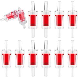 Lot De 10 Clapets Anti-Retour Pour Pompe À Air D'aquarium-Anti-Retour-Pour Tuyau D'air De 1,9 Cm-Transparent - Neuf