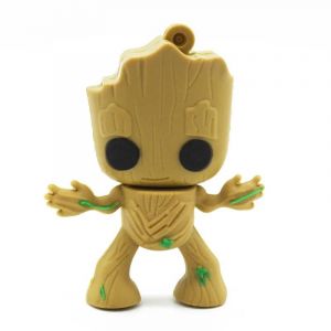 KALPZ-Cl&eacute; Usb De Dessin Anim&eacute; Mignon, Support &Agrave; M&eacute;moire De 4Gb 8Gb 16Gb 32 Gb 64 Gb 128 Gb 256 Gb, Lecteur Flash, Cadeau Id&eacute;al,1 Go,Yellow - Neuf