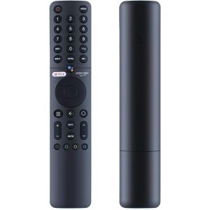 Télécommande pour XIAOMI TV P1, P1E, Q1, Q1E avec Bluetooth et télécommande à Commande vocale Compatible avec MI TV P1/P1E/Q1/Q1E - Neuf