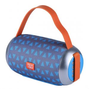 Enceinte Bluetooth Portable Avec Micro Radio FM et Fonction Mains-Libres Vert YONIS - Neuf