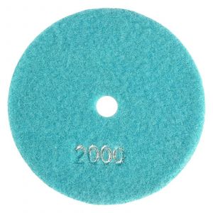 5 '' Pouces 125mm Humide Diamant Polissage Tampons Disques De Meulage Pour Granit B&eacute;ton Marbre (2000) - Neuf