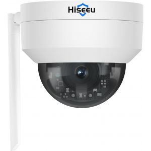 CHECARZHN--NO1-5Mp Caméra De Surveillance Wi-Fi Extérieure Dôme, Anti-Vandalisme, 2.4G Wifi Pt Caméra Ip Vision Nocturne Ir, Détection De Personnes/Mouvement, Audio Bidirectionnel, Alexa - Neuf