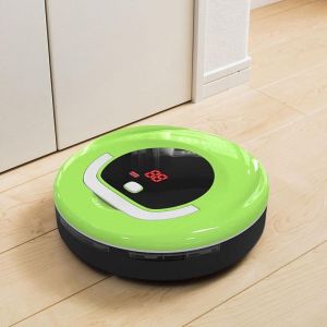 Robot Aspirateur Vert Intelligent Pour Un Nettoyage Efficace Sous Les Meubles Vert YONIS - Neuf