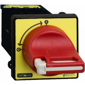 Schneider Electric - Interrupteursectionneur Vcdn 3p 690 V 12 &agrave; Poign&eacute;e Rouge Cadenass&eacute;ble - Vcdn12 - Neuf