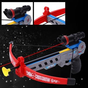 Ensemble de jouets de tir a l'arc et de fleches a ventouse pour enfants (gris) - Neuf