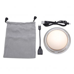HJLIAN Chauffe-mains electrique portable rechargeable par USB, chauffage rapide, batterie externe (dore) - Neuf