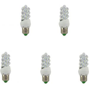 Kal--Led Ampoulee Spirale E27 7w (Pack5) (3000k) - Neuf