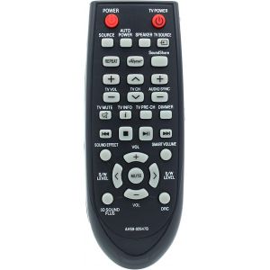 AH59-02547B Télécommande de rechange pour barre de son Samsung HWF450ZA HWF450 PSWF450 AH68-02644D-00 HW-F450ZA HW-F450 PS-WF450 - Neuf