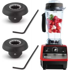 Pack de 2 Vitamix Blender emplacements pour Disque des Pièces de Rechange des Accessoires Compatibles avec le Vitamix 1002, 5000, 5200, BarBoss, VM0100 Modèles avec la Clé hexagonale. - Neuf