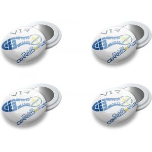 Porte-Dossard Aimant Running-Pack 4 Aimants Dossards Triathlon,Fixation Haute R&eacute;sistance,Accessoires Runners,Porte Dossard Trail,Running Femme Accessoire.Club Coureurs - Neuf