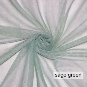 Tissu En Tulle Doux,Moustiquaire En Gaze 36a,Tissu En Maille Pour Robe De Soirée De Mariage,Jupon Tutu,Bricolage - Type Sage Green-30meters - Neuf