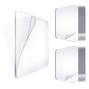 Adhésif Double Face Extra Fort,60 Pièces Scotch Transparent Double Face,Nano-Ruban Lavable et ,Nano Tape Fixation de divers objets dans Voitures,Cuisine,Domicile ou Bureau - Neuf