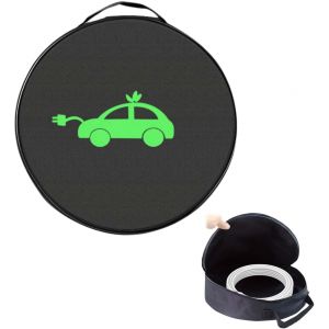 Sacnoirpourc&acirc;bles, Sac&agrave;c&acirc;bles Portable, Sac De Transport Pour C&acirc;bles &Eacute;lectriques, Sacspourc&acirc;blesev, Sac Pour C&acirc;ble De Chargement, Sac De Coffre De Voiture Adapt&eacute; &Agrave; Toutes Les Rallonges - Neuf