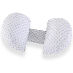 Coussin De Grossesse Pour Dormir, Coussin De Soutien &Agrave; La Taille Pour Soutien Du Dos, Des Hanches, Des Jambes, Double Cale Amovible Et R&eacute;glable Avec Housse (Coolmax) - Neuf